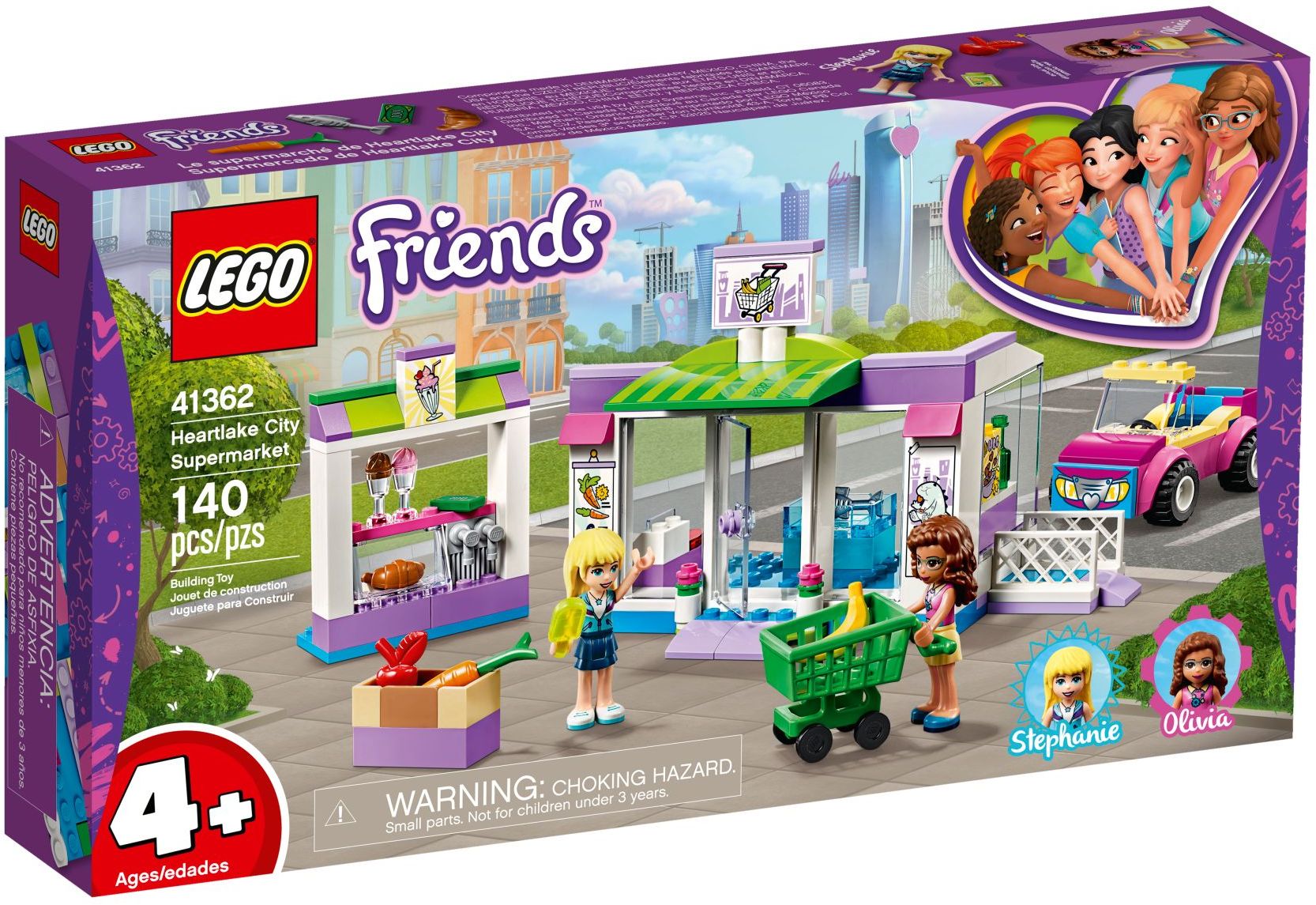 LEGO Friends 41362 Heartlake City Supermarket- Auzzi Store