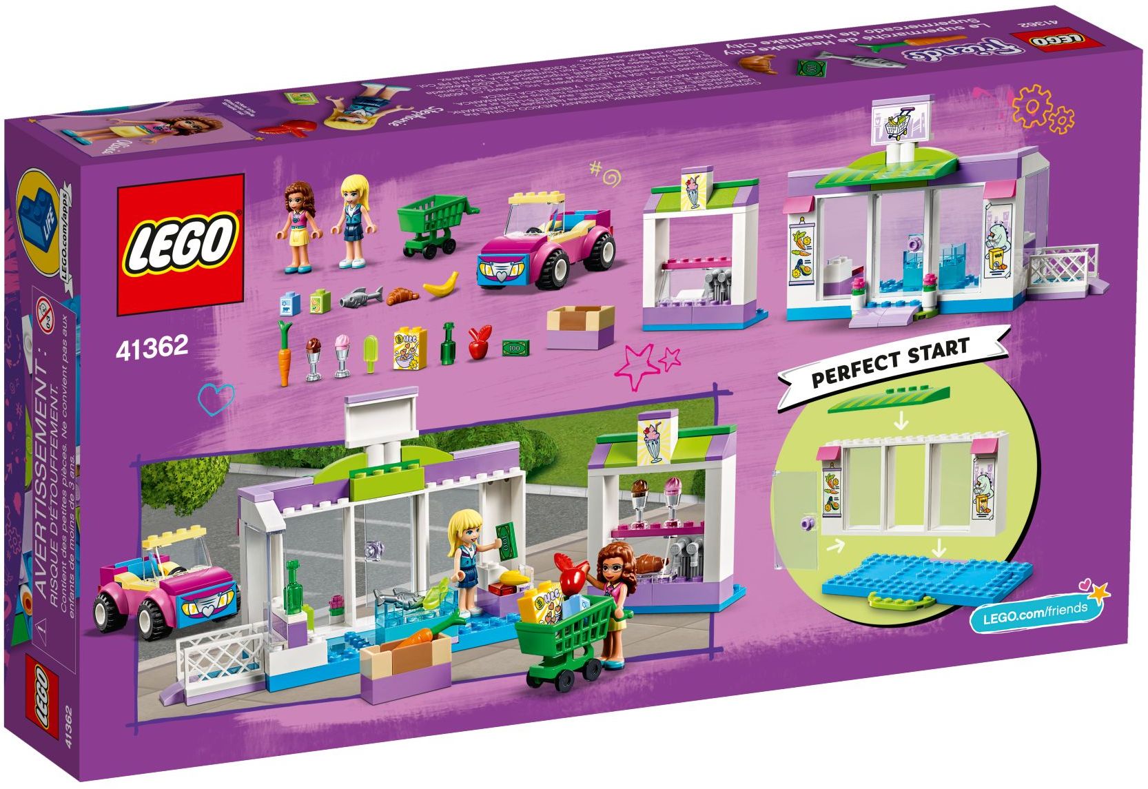 LEGO Friends 41362 Heartlake City Supermarket- Auzzi Store
