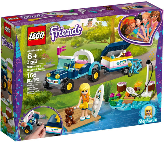 LEGO 41364 Friends Stephanie's Buggy & Trailer- Auzzi Store