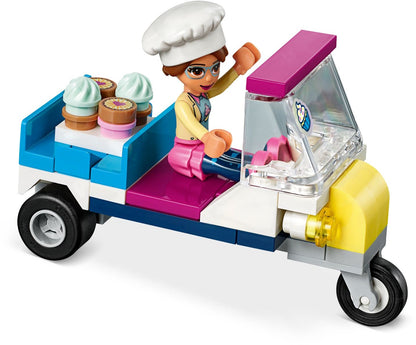 LEGO 41366 Olivia's Cupcake Cafe: Baking Fun with Emma & Robot Zobo