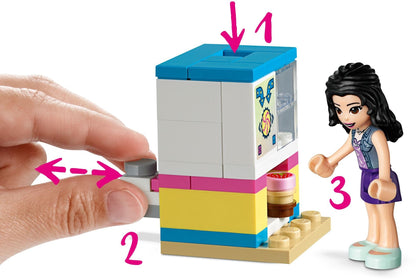 LEGO 41366 Olivia's Cupcake Cafe: Baking Fun with Emma & Robot Zobo
