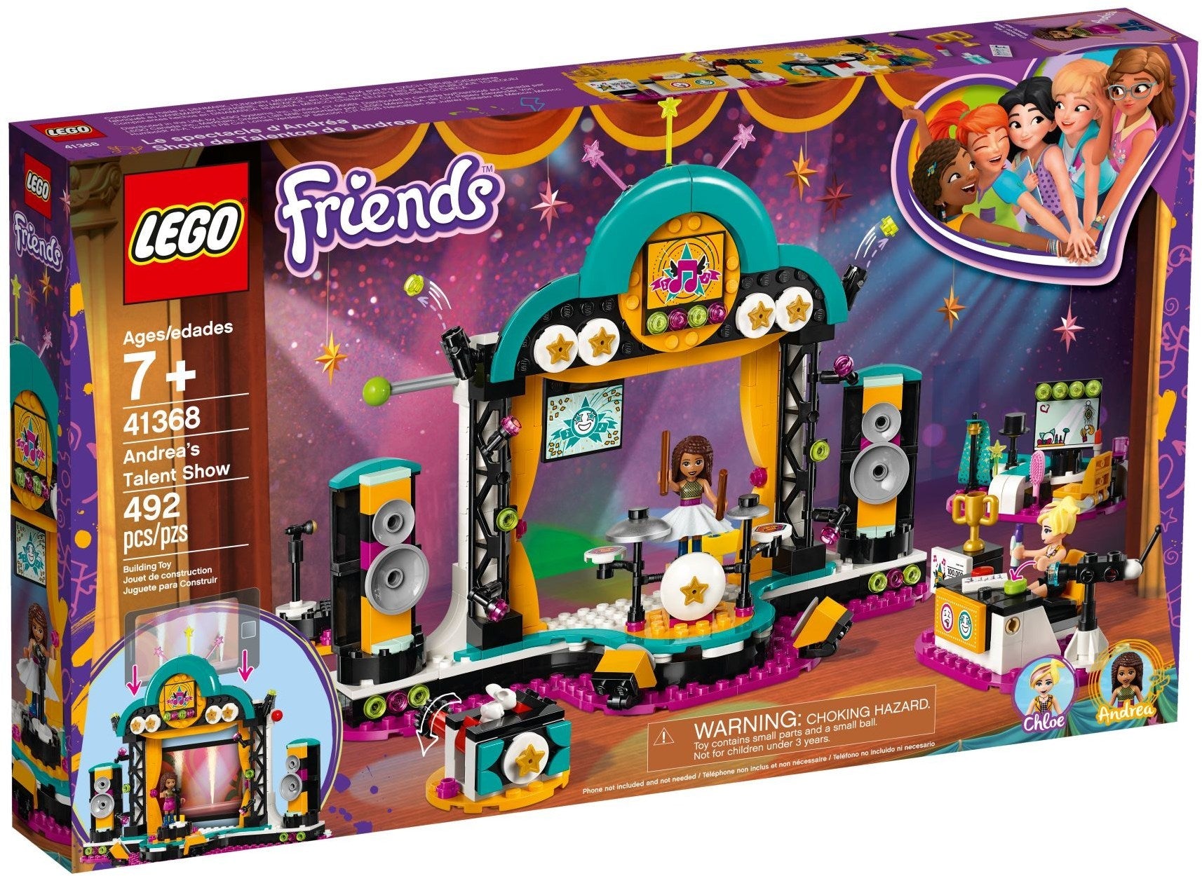 LEGO Friends Andrea's Talent Show 41369- Auzzi Store