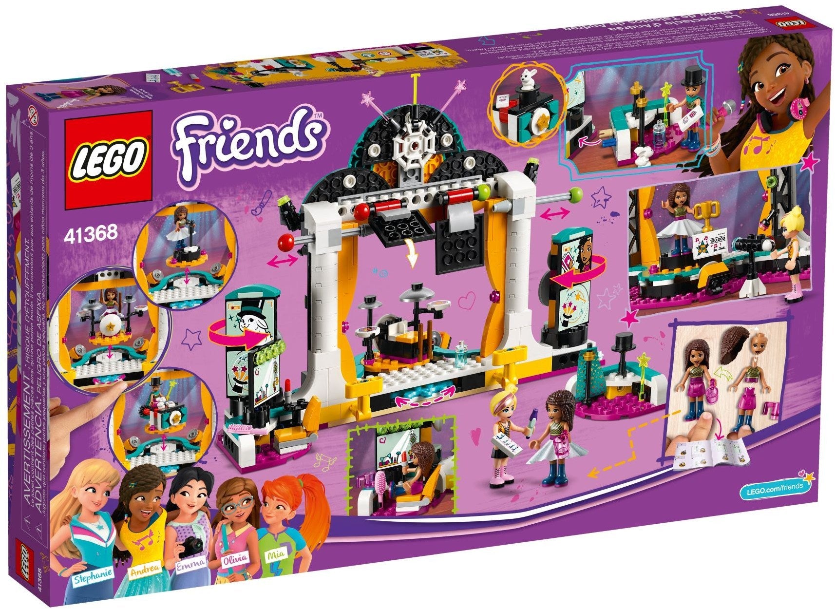 LEGO Friends Andrea's Talent Show 41369- Auzzi Store