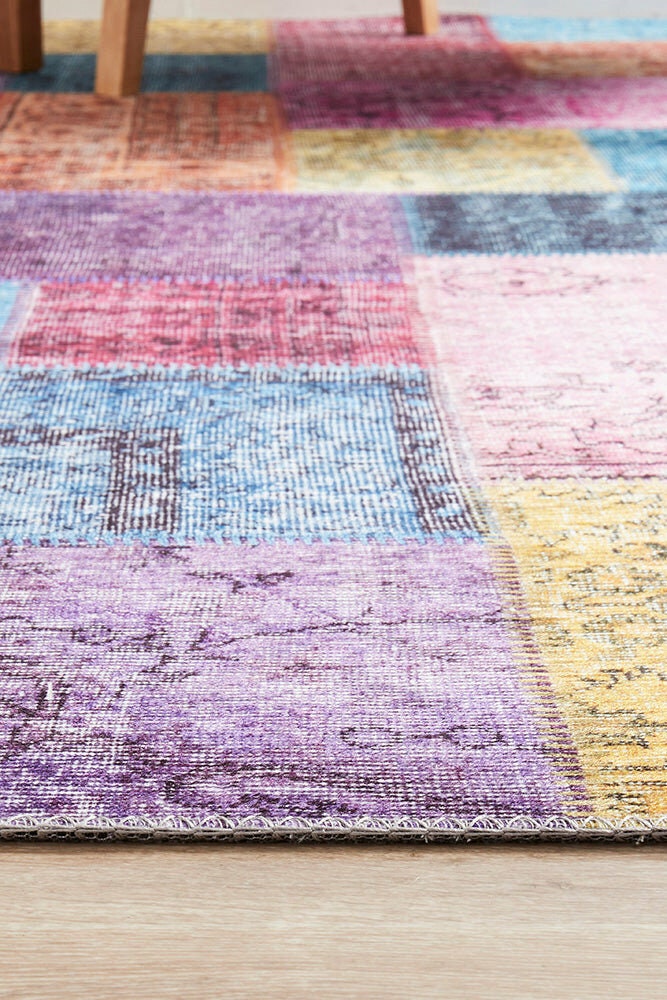 Rug Culture Illusions Large Rug 280x190cm - Multi-coloured Polyester - Short Pile - ILU167MULTI280X190