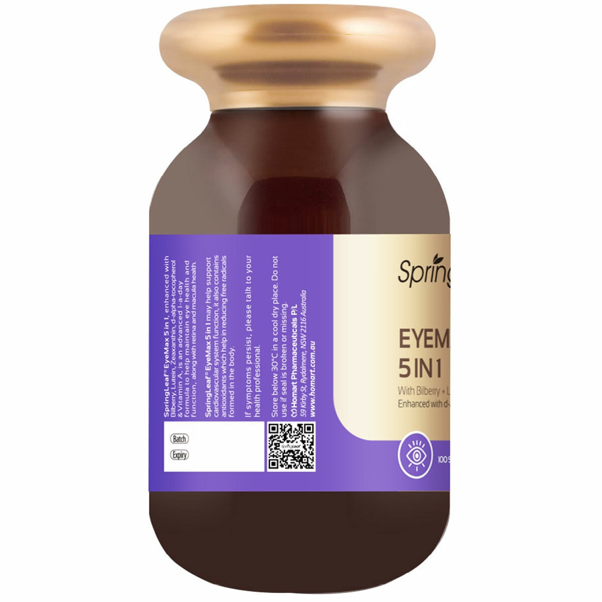 Springleaf Eyemax 5 In 1 100 Capsule
