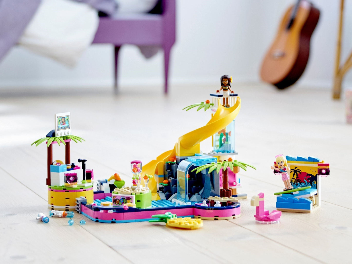 LEGO 41374 Andrea's Pool Party Fun Building Set