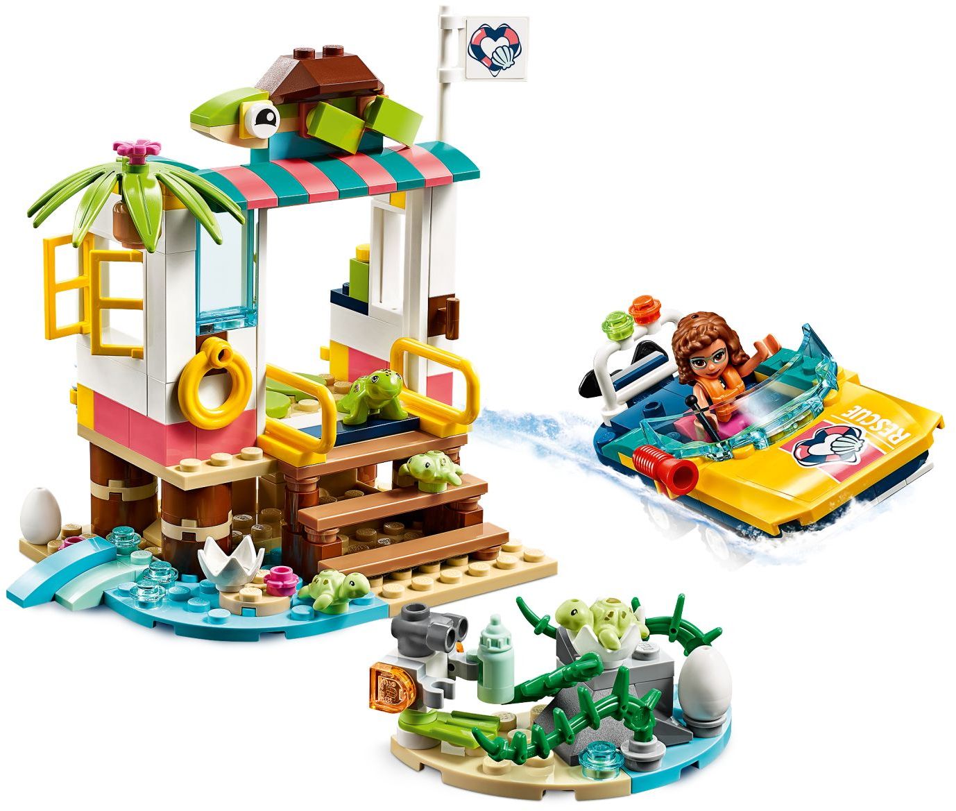 LEGO 41376 Olivia's Turtle Rescue Mission - SuperSaverAU - view 2