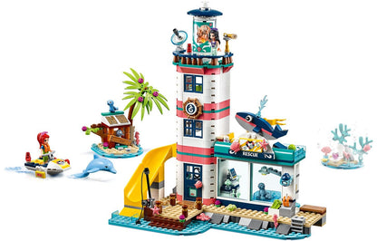 LEGO Friends Lighthouse Rescue Center 41380 Building Kit Tropical Island- Auzzi Store