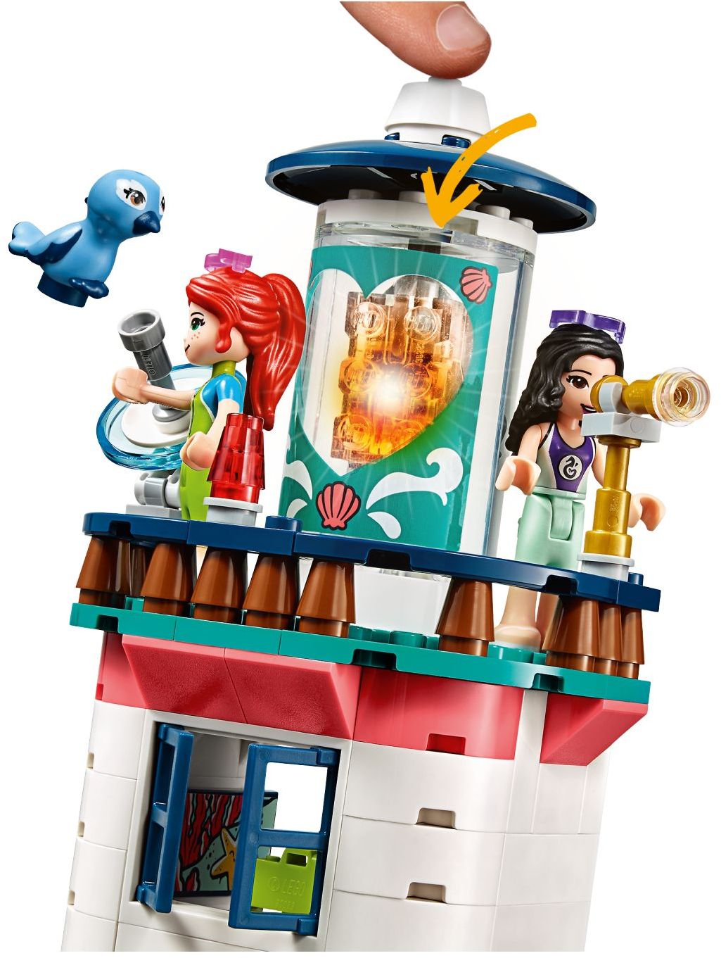 LEGO Friends Lighthouse Rescue Center 41380 Building Kit Tropical Island- Auzzi Store