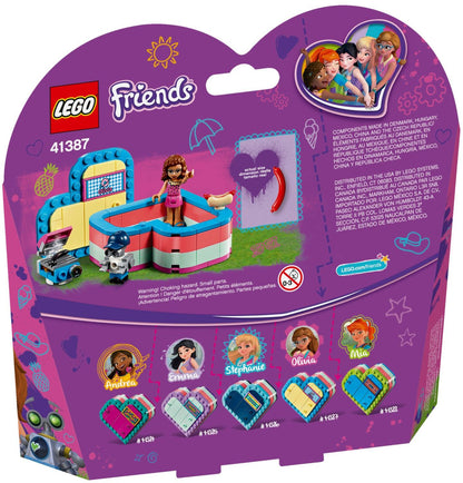 LEGO 41387 Olivia's Summer Heart Box: Beach BBQ Fun