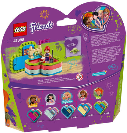 LEGO 41388 Mia's Summer Heart Box: Sandcastle & Turtle Playset