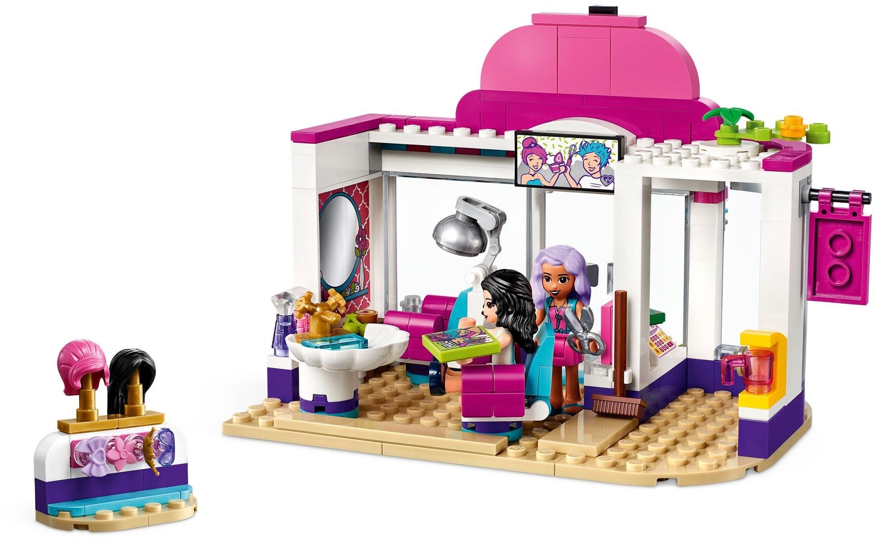 LEGO 41391 Heartlake City Hair Salon: Styling Fun for Kids - SuperSaverAU - view 3