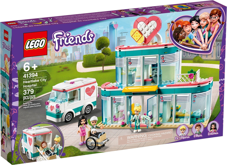 LEGO 41394 Heartlake City Hospital Ambulance Rescue Playset - SuperSaverAU - view 1