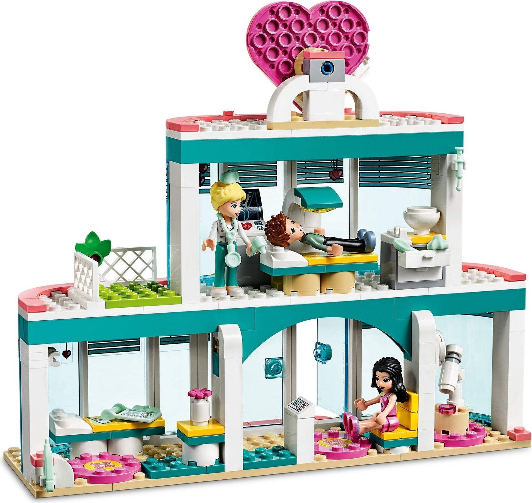 LEGO 41394 Heartlake City Hospital Ambulance Rescue Playset - SuperSaverAU - view 2