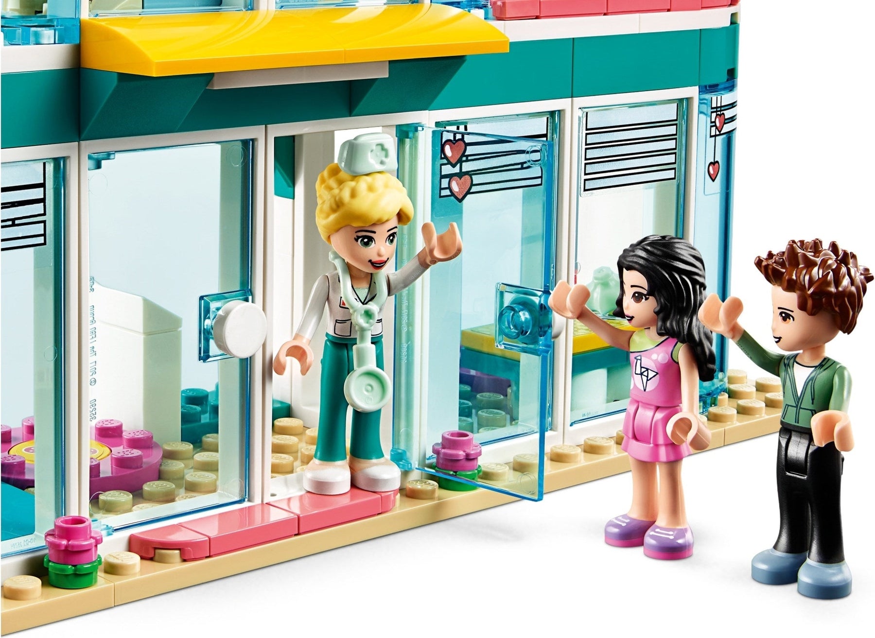 LEGO 41394 Heartlake City Hospital Ambulance Rescue Playset - SuperSaverAU - view 4
