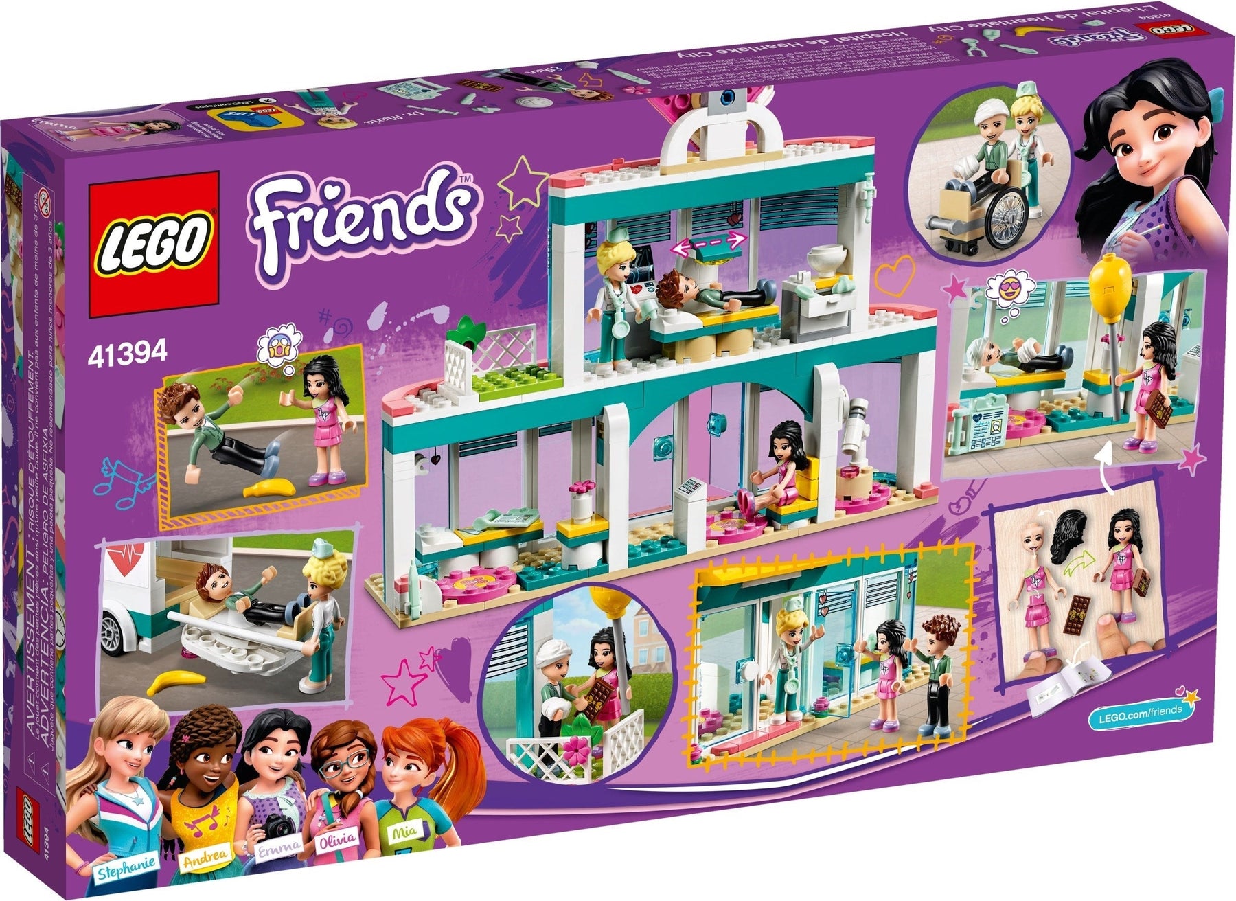 LEGO 41394 Heartlake City Hospital Ambulance Rescue Playset - SuperSaverAU - view 5