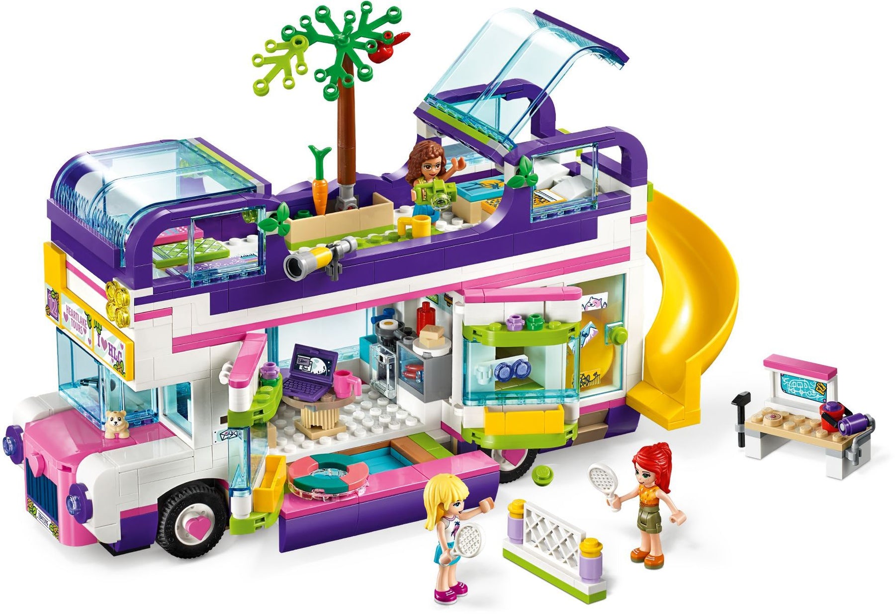 LEGO 41395 Friendship Bus: Fun Travel Toy for Kids - SuperSaverAU - view 2