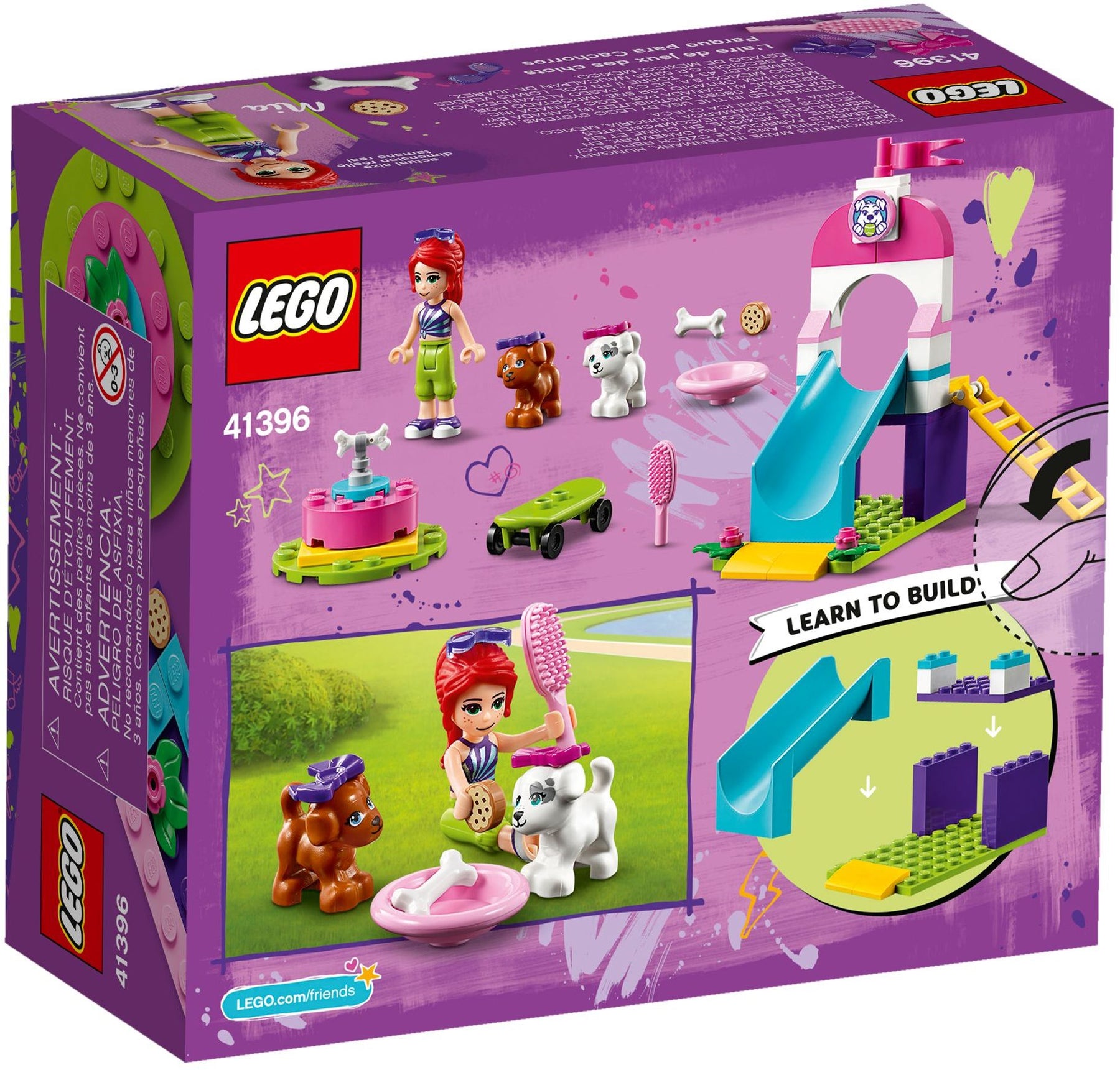 LEGO 41396 Puppy Playground Playset for Kids 4+ - SuperSaverAU - view 4