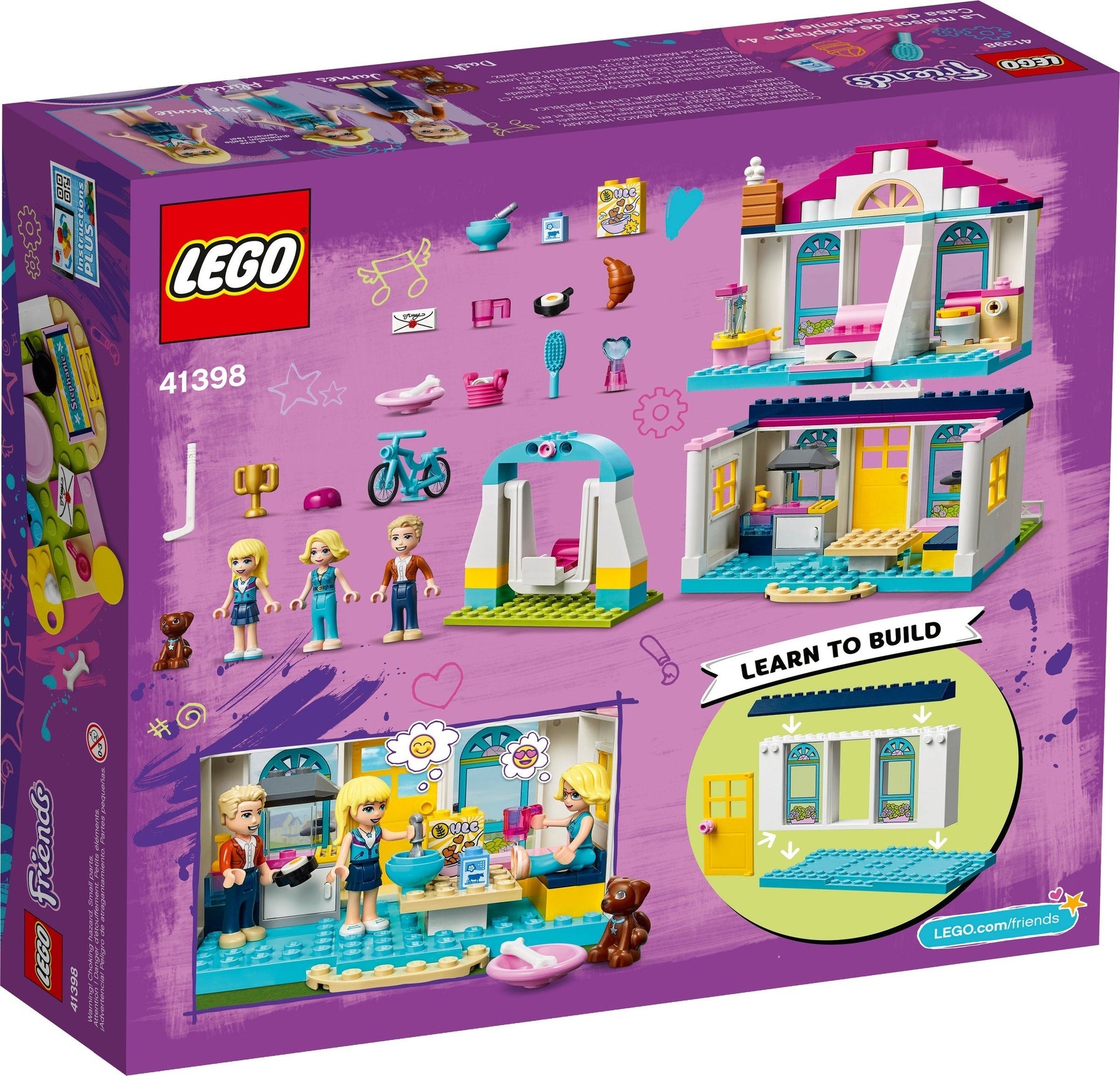 LEGO 41398 Stephanie's House Playset: Family Fun Building Kit - SuperSaverAU - view 7