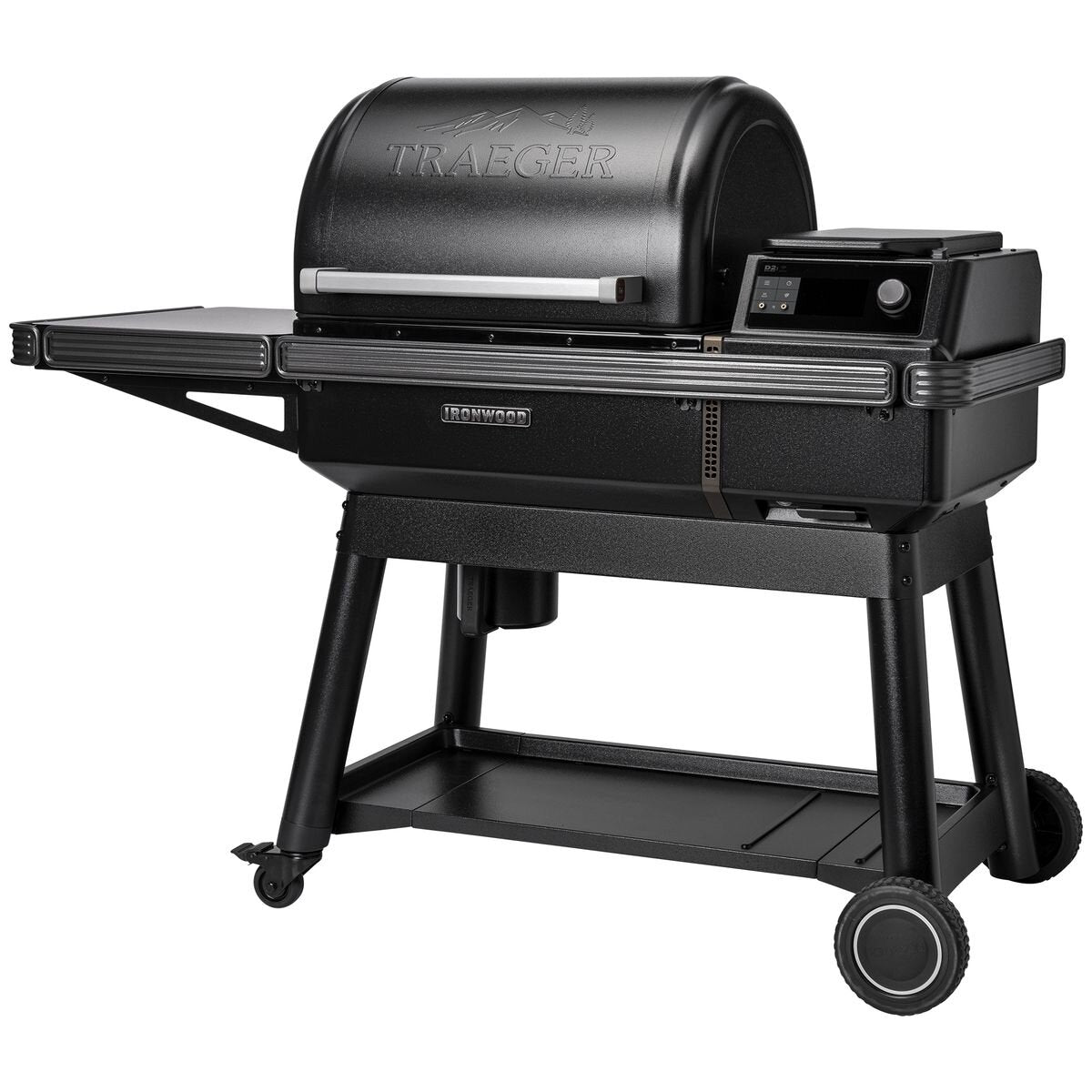 Traeger Ironwood Pellet Wood Grill - WiFIRE, Dual Meat Probes, Black Cabinet - TFB61RLGG