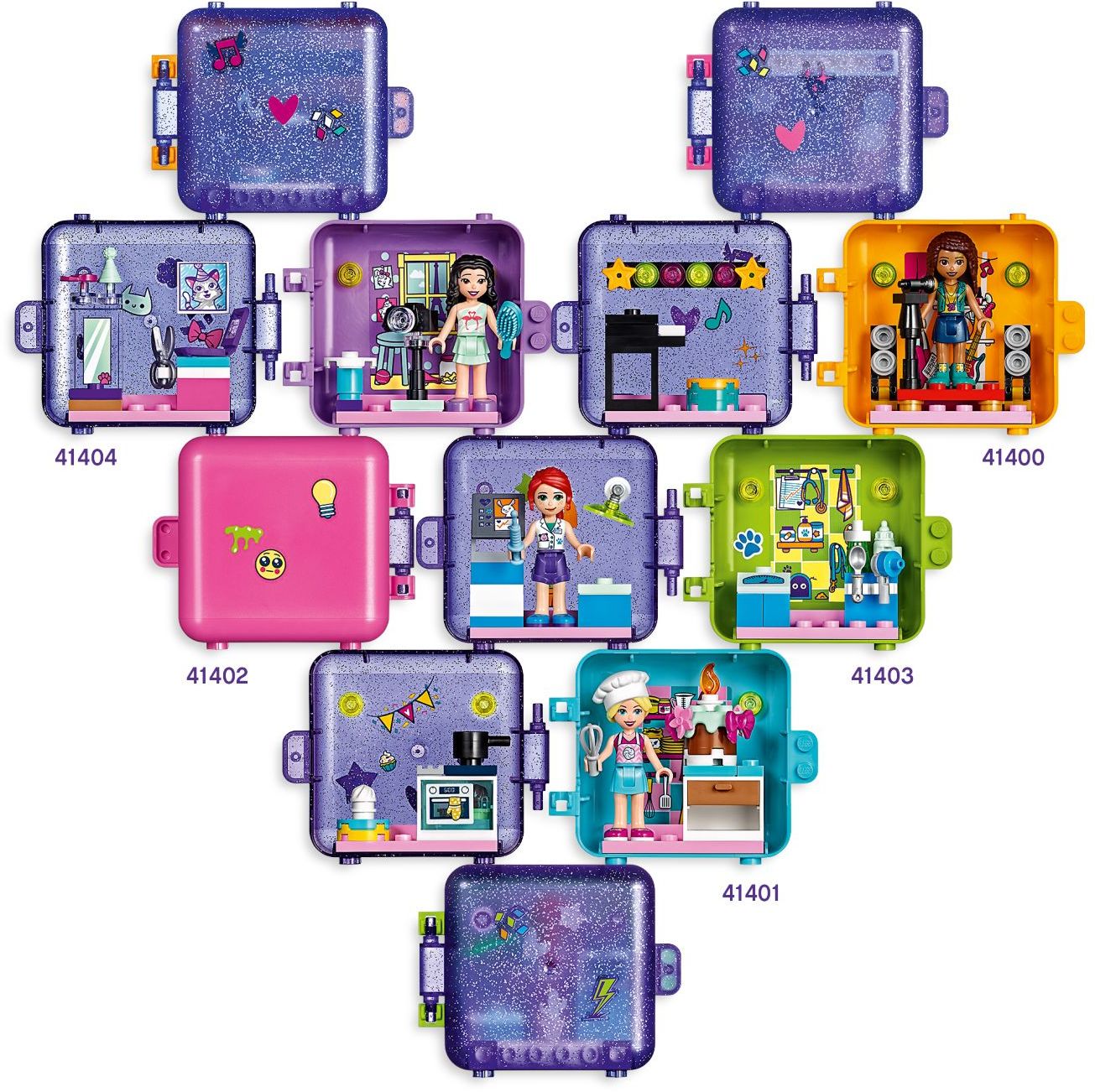 LEGO 41402 Olivia's Play Cube: Portable Science Lab Fun - SuperSaverAU - view 3