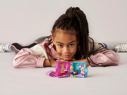 LEGO 41406 Stephanie's Shopping Play Cube: Portable Mini Doll Beauty Shop