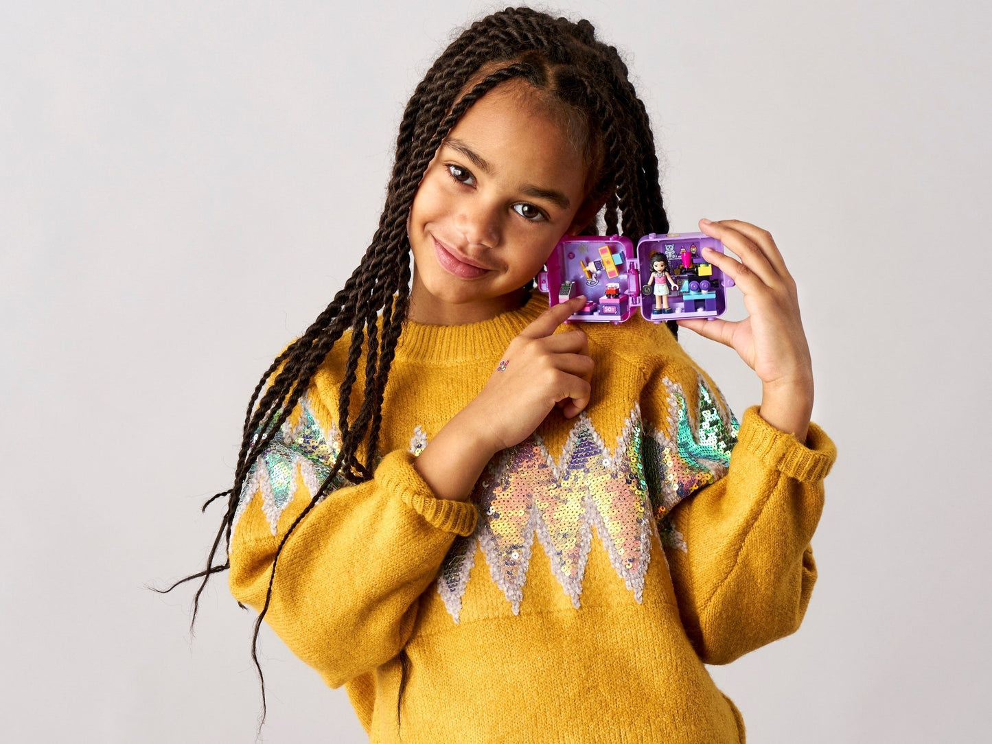 LEGO 41409 Emma's Shopping Play Cube: Portable Mini Toy Store Fun