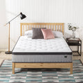 Zinus King Support Plus Pocket Spring Mattress - Independent iCoils, Euro Top, Medium Feel - AU-MSSPGR-12K