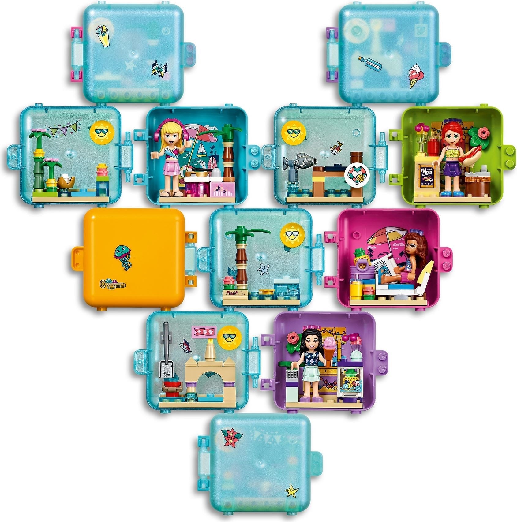 LEGO 41410 Andrea's Summer Play Cube: Portable Marine Fun - SuperSaverAU - view 3