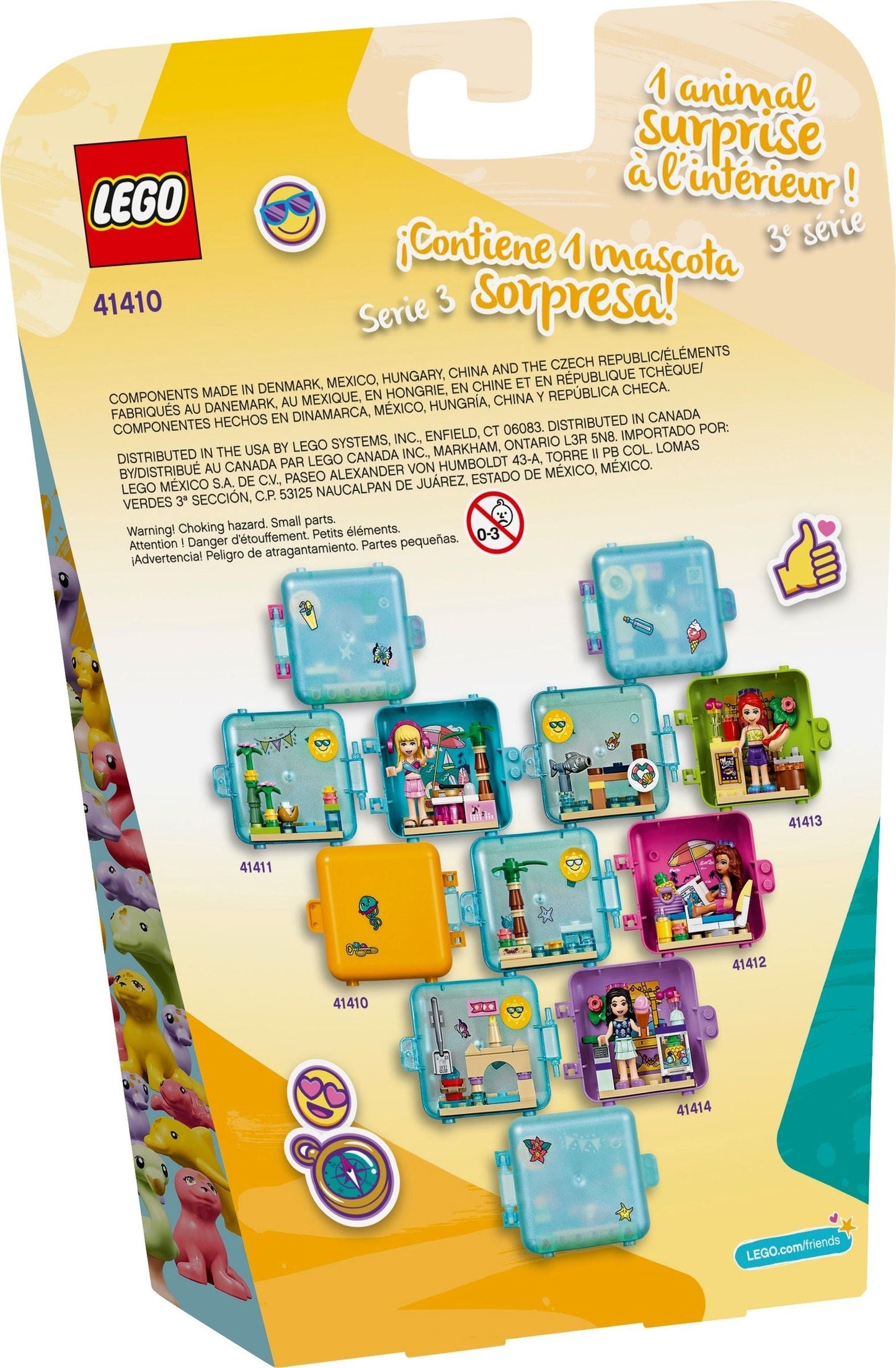 LEGO 41410 Andrea's Summer Play Cube: Portable Marine Fun