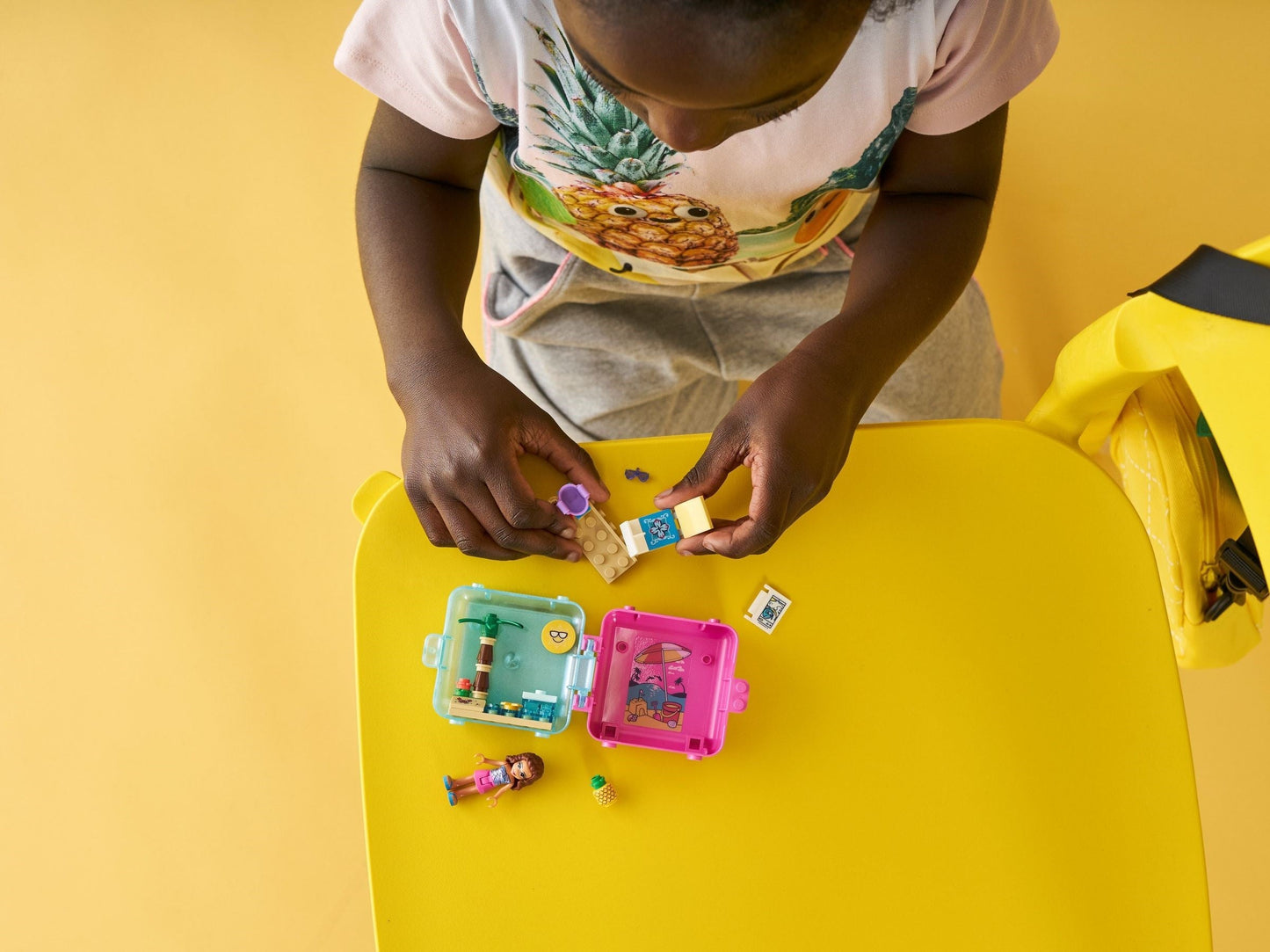 LEGO 41412 Olivia's Summer Play Cube: Beach Fun Travel Toy