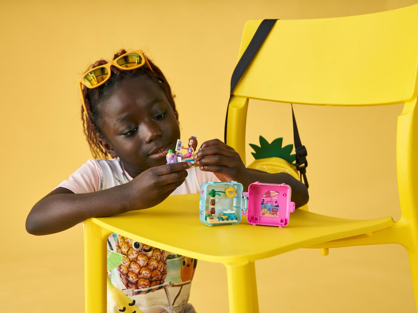 LEGO 41412 Olivia's Summer Play Cube: Beach Fun Travel Toy