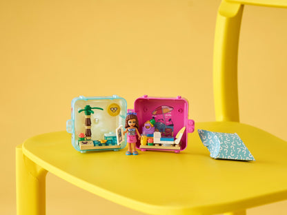 LEGO 41412 Olivia's Summer Play Cube: Beach Fun Travel Toy