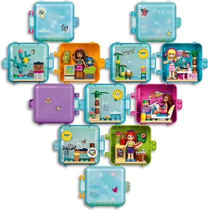 LEGO 41414 Emma's Summer Play Cube: Beach Fun Toy