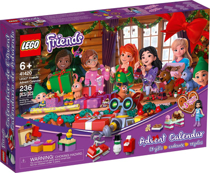 LEGO 41420 Friends Advent Calendar: 24 Festive Surprises