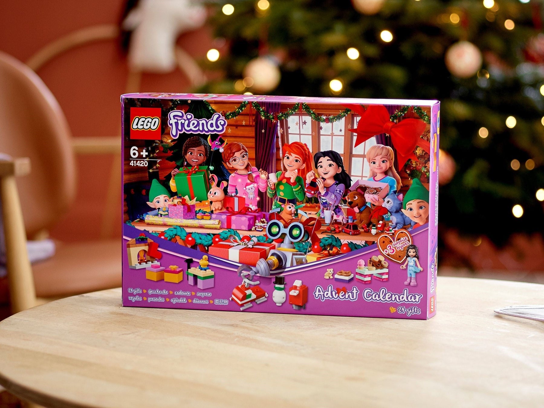 LEGO 41420 Friends Advent Calendar: 24 Festive Surprises - SuperSaverAU - view 3