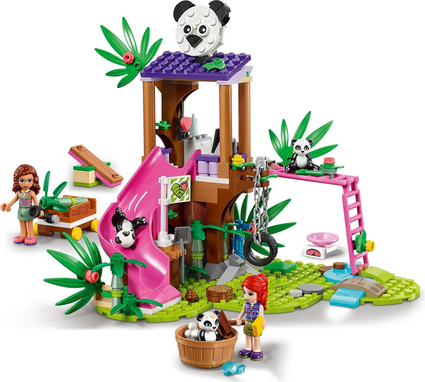 LEGO 41422 Panda Jungle Tree House Rescue Playset