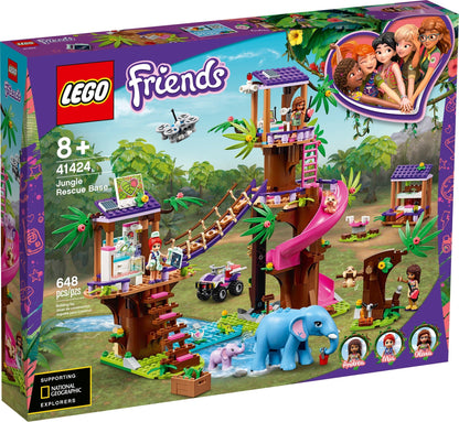 LEGO Friends 41424 Jungle Rescue Base- Auzzi Store