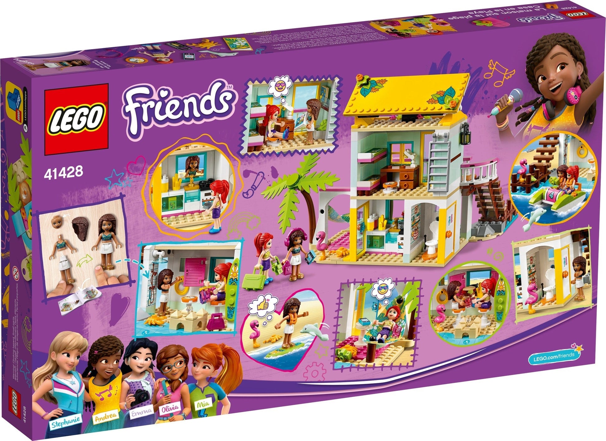 LEGO Friends 41428 Beach House- Auzzi Store