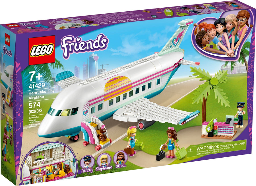 LEGO 41429 Heartlake City Airplane Toy Travel Playset - SuperSaverAU - view 1