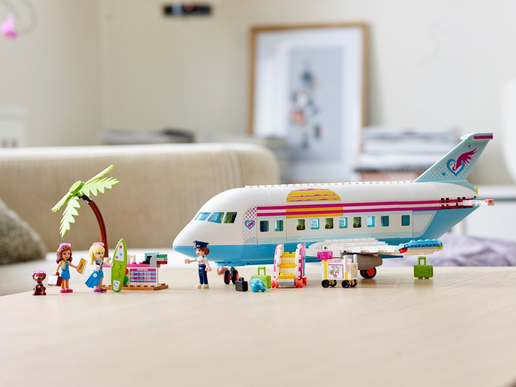 LEGO 41429 Heartlake City Airplane Toy Travel Playset - SuperSaverAU - view 2