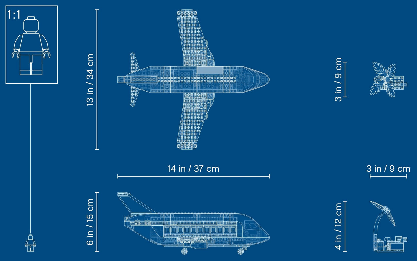 LEGO 41429 Heartlake City Airplane Toy Travel Playset