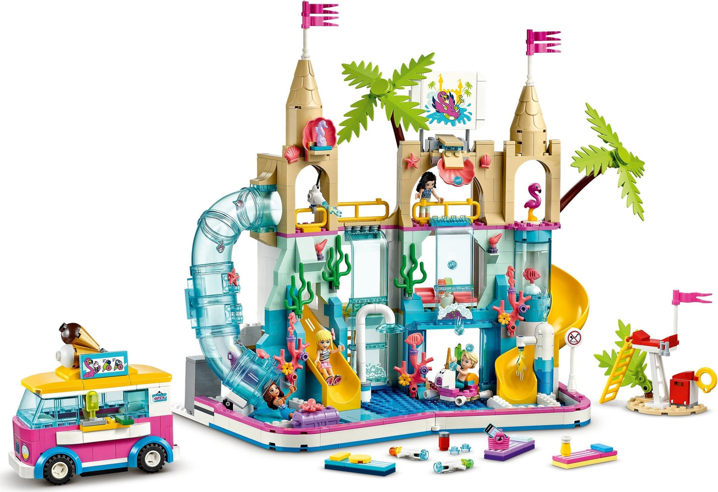LEGO Friends 41430 Summer Fun Water Park Resort Play Set- Auzzi Store