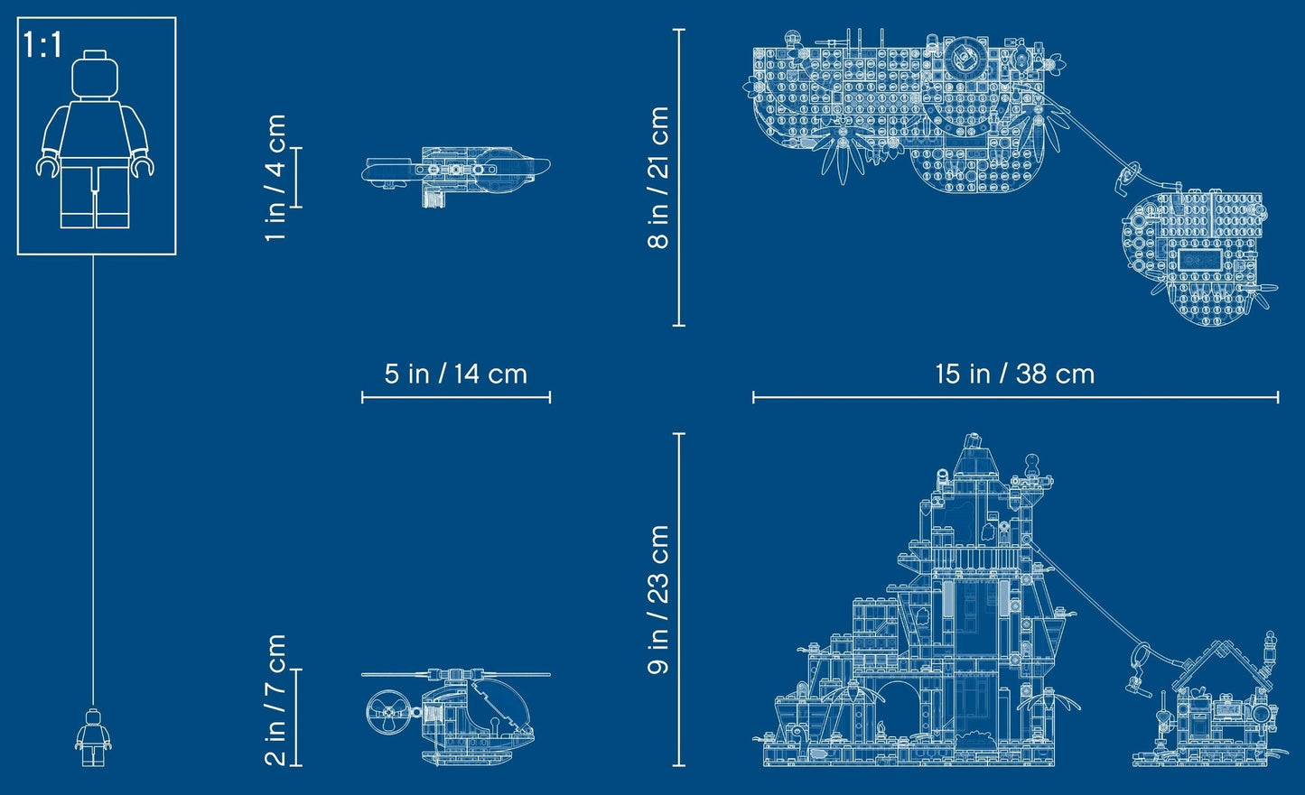 LEGO 41432 Alpaca Mountain Jungle Rescue Volcano Set
