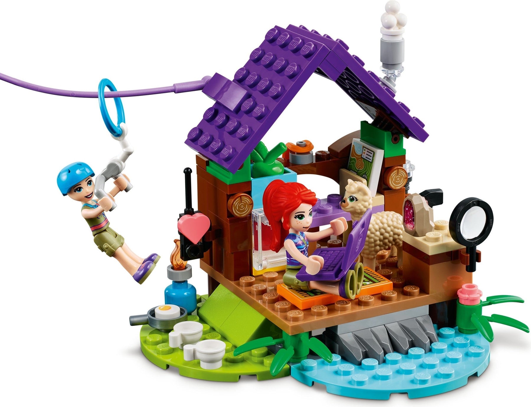 LEGO 41432 Alpaca Mountain Jungle Rescue Volcano Set - SuperSaverAU - view 7