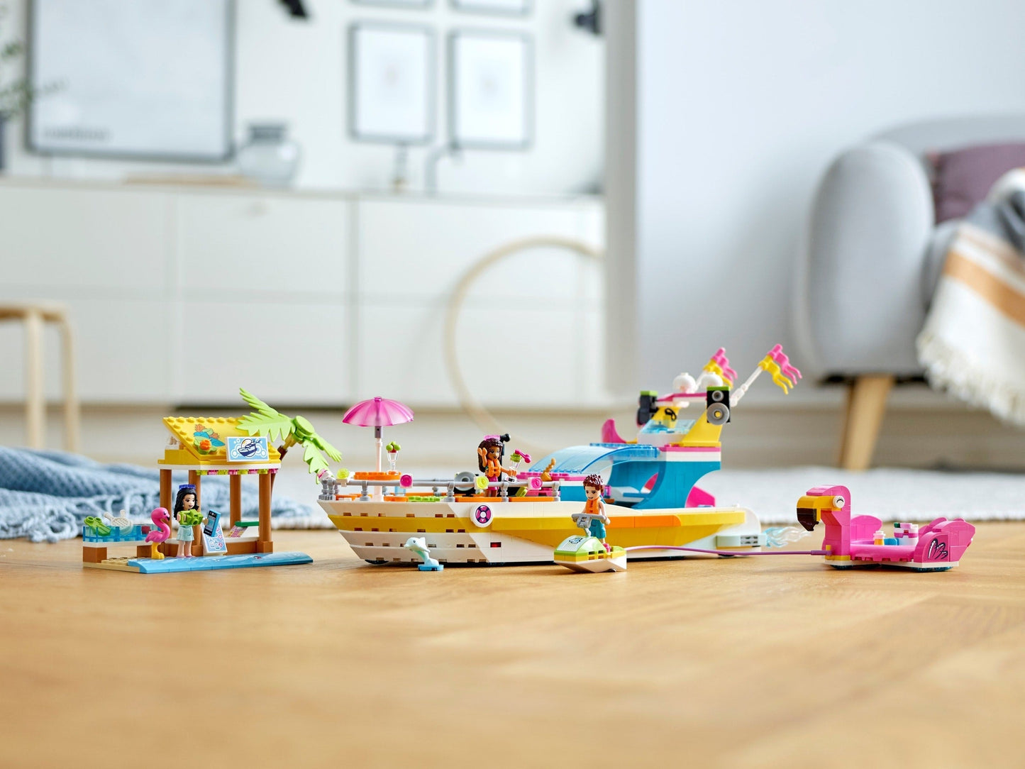 LEGO 41433 Party Boat: Fun Beach Vacation Playset