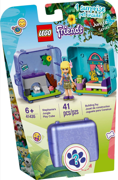 LEGO 41435 Stephanie's Jungle Play Cube: Portable Wildlife Adventure - SuperSaverAU - view 1