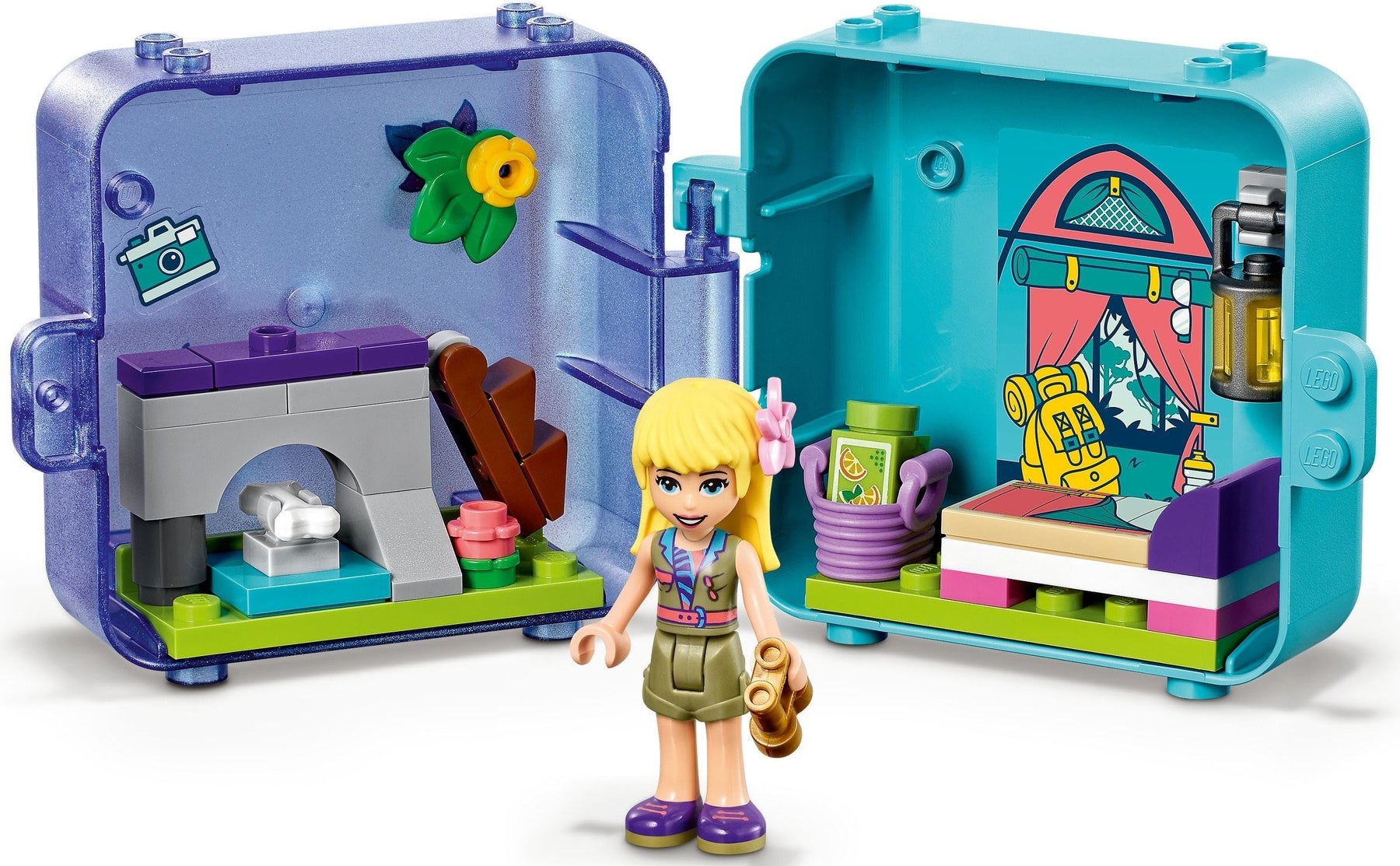 LEGO 41435 Stephanie's Jungle Play Cube: Portable Wildlife Adventure - SuperSaverAU - view 2