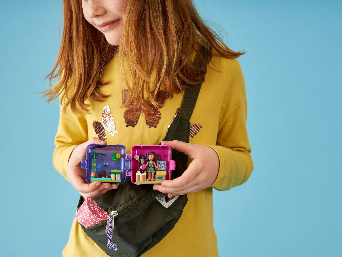 LEGO 41436 Olivia's Jungle Play Cube: Portable Wildlife Adventure