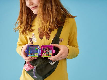 LEGO 41436 Olivia's Jungle Play Cube: Portable Wildlife Adventure